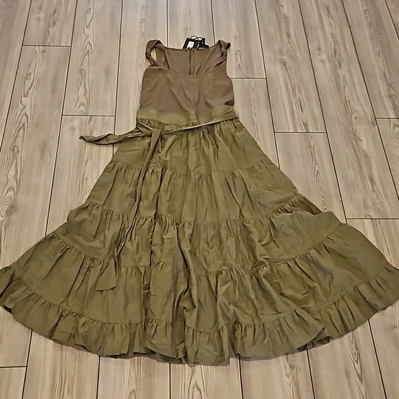 🎉HP🎉 PAIGE Samosa midi dress - Picture 4 of 10